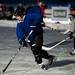 Players compete in the Michigan Pond Hockey Classic on Saturday, Feb. 9. Daniel Brenner I AnnArbor.com